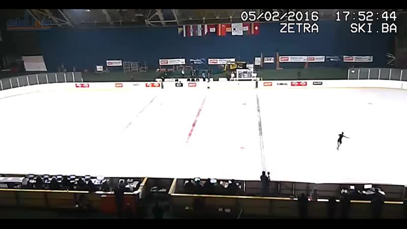 Elizaveta tuktamysheva (rus), free programm (fp), sarajevo open,