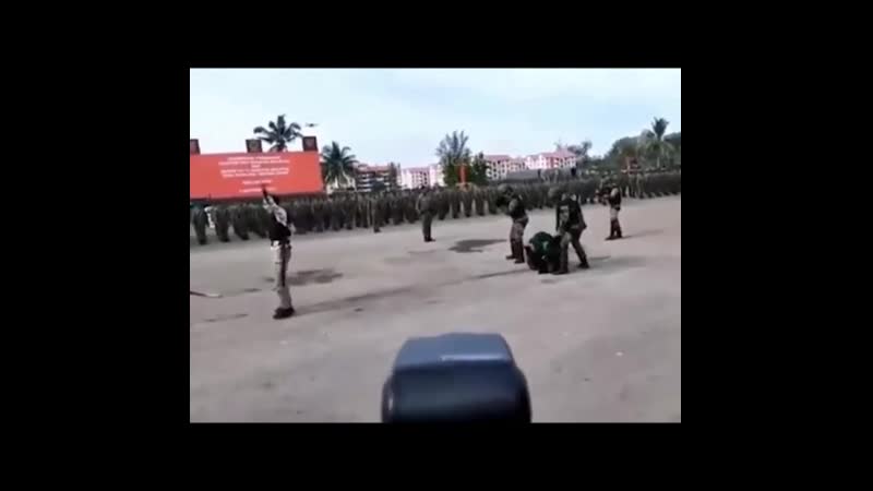 Шоу с боевыми патронами пошло не по плану