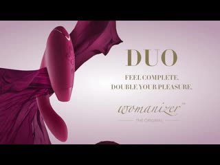 Невероятная новинка этого года! массажер стимулятор 2в1 womanizer duo!