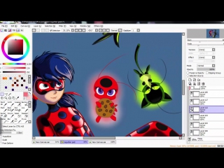 Miraculous fan art | ladybug & chat noir (speedpaint) | maneka