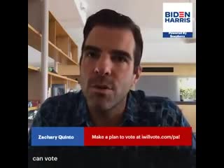 Zachary quinto has a message for you