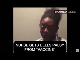 Nurse gets bell's palsy for life (just took one jab)