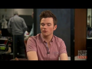 Chris colfer on huffpost live