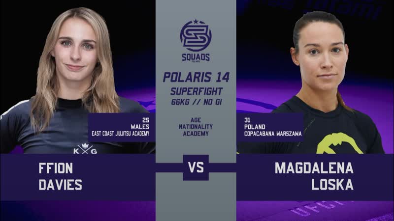 Ffion davies vs magdalena loska polaris 14