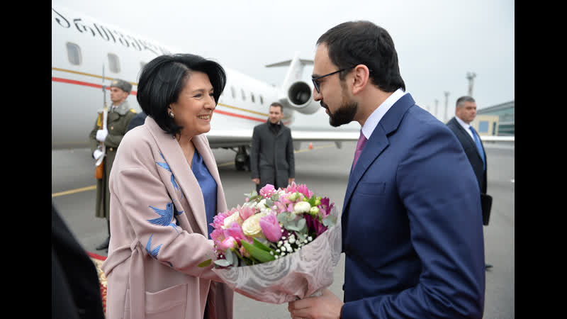 Վրաստանի նախագահը հայաստան այցը սկսել է ծիծեռնակաբերդից