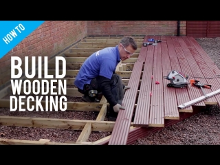 How to build lay timber decking gardeck