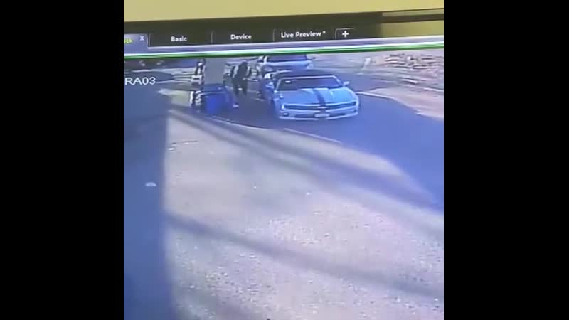 Жесть, на большой скорости заехал на запрау