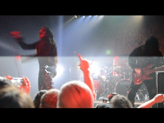 Carach angren two flies flew into a black sugar cobweb (live at saint petersburg, russia, video by nikolay duvalov)