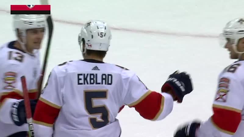 Barkov's redirected goal