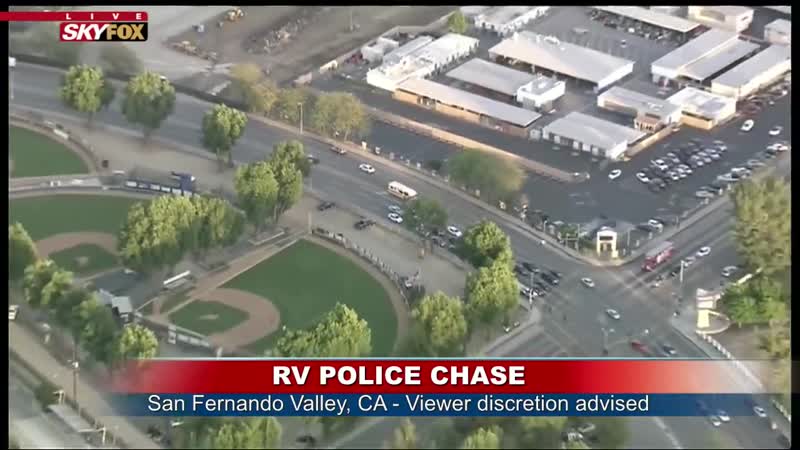 Bizarre police chase woman allegedly steals rv, causes two crashes prior to arr