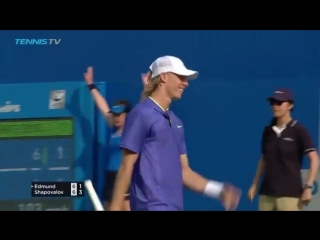 Shapovalov i get knocked down but i get up again