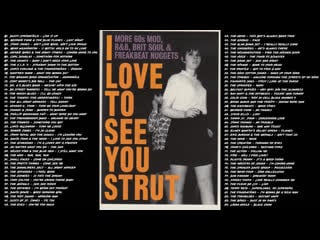 I love to see you strut [1964 1970] / rock 60s