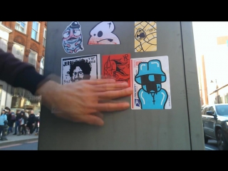 Sticker bomb london #2