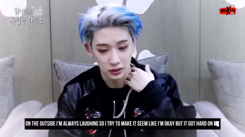 When it comes to wonho y’all always note his body and appearance but his heart is his biggest strength not muscles