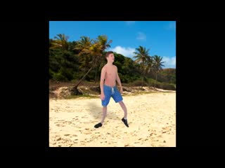 Steppin on the beach mp4
