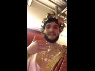 Behinde scenes by the interen shtiel play 2019 special guest avrum chaim green