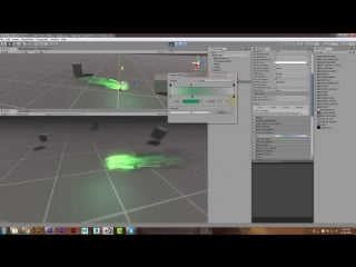 Demo game effect particle dissolver shader (by ducvu)