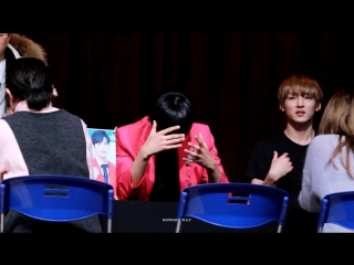 [fancam] 161218 роун sf9 @ pangyo fansign