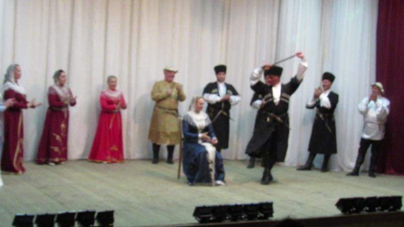 Осетинский ансамбль "шантана" в гостях у родника 6