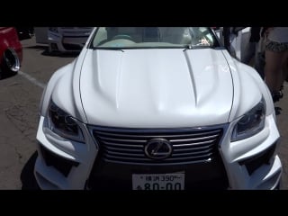 Lexus (usf40) ls460 "wide fender" vip by black pearl complete