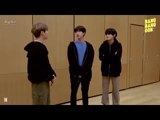 앞에 좀 잘림 호석 석진 태형 방방콘 스트레칭 방탄소년단 bts @bts twt