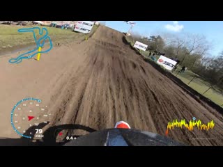 First gopro lap with brian bogers #mxgp2019 #netherlands