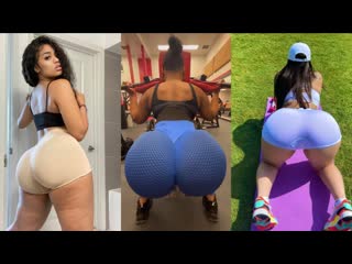 Sexy big booty girl compilation 🍑🧀 (720p)