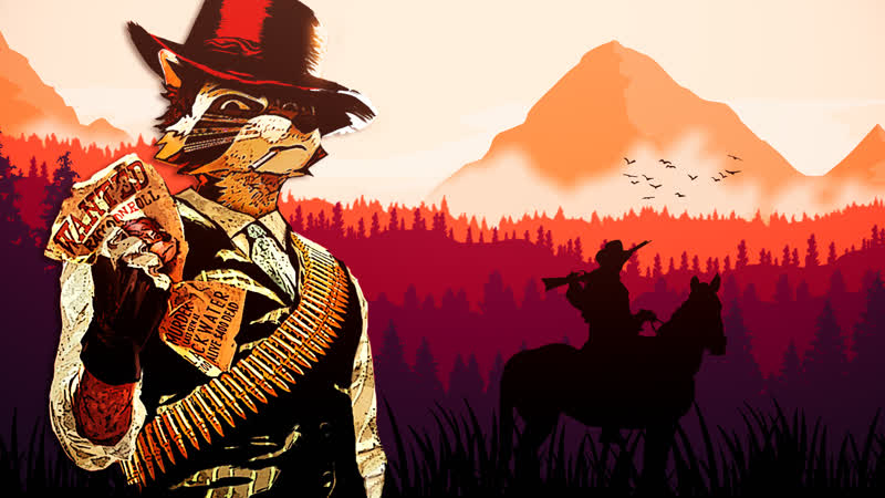 Rdr2 на пк! пальцы пистолеты с серьезным еб*лом