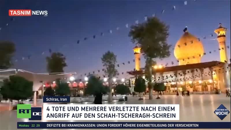 Iran mindestens ein toter und sieben verletzte nach terroranschlag in schiras