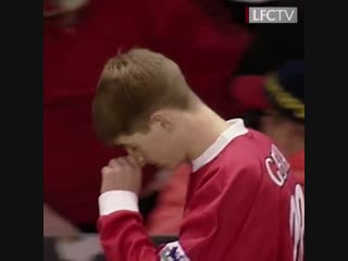 Onthisday in 1998, steven gerrard made his reds debut l e g e n d