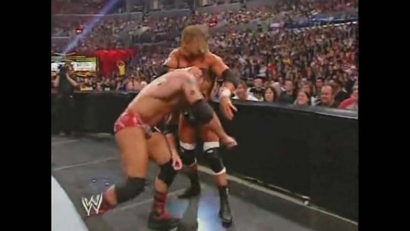 Wrestlemania porn video – Batista vs triple h wrestlemania 21