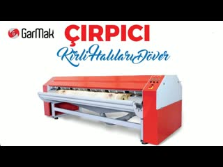 Çirpici ki̇rli̇ hali döver (halı çırpma toz alma makinası) mp4