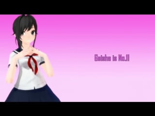 Japanese ninja no 1! (yandere simulator parody) [mmd]