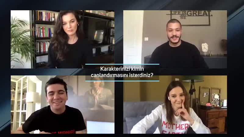 Kubilay aka, alina boz ve pınar deniz aşk 101 röportaj #13