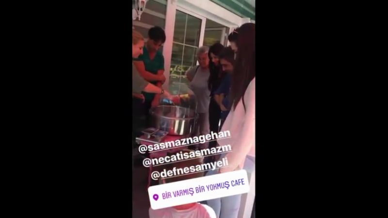 Necati şaşmaz ve defne samyeli