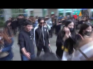 170415 bts return to south korea from america tour