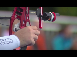 Archery in slow motion compound bow odense 2016