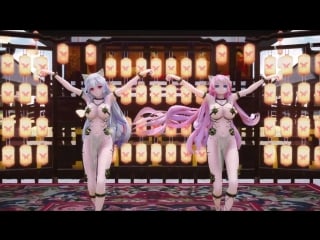 【mmd】宵々古今 yoiyoi kokon【tda改変haku＆luka】