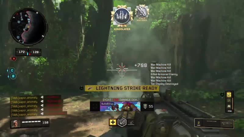 Tac deploy vs war machine = oops black ops 4