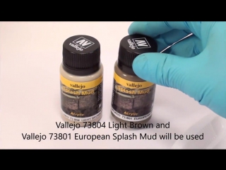 Vallejo splash mud and pigments