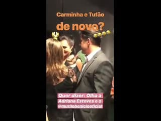 Murilo e adriana esteves conversando amordemãe
