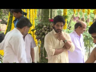 #aa19 movie launch live ¦¦ allu arjun, trivikram srinivas, pooja hegde, thaman s ¦¦ geetha arts