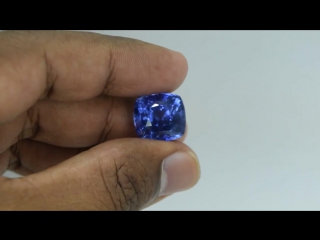 25,45 карат unheated gia certified ceylon natural blue sapphire vvs цейлон