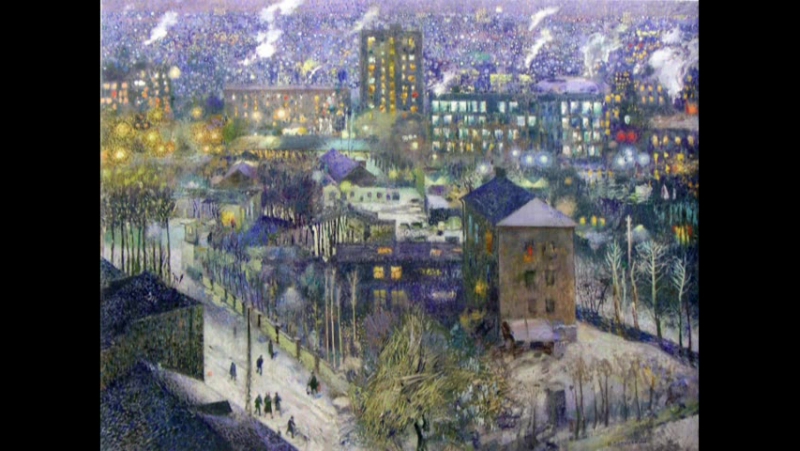 Віктор зарецький роздуми біля полотна (2015)