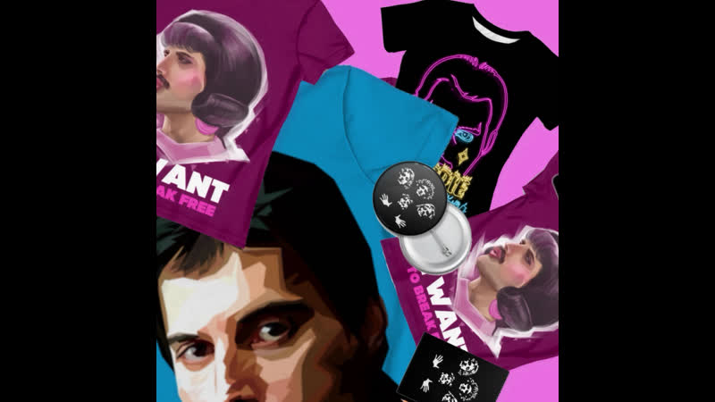 Принты с queen