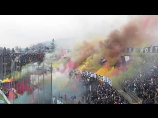 Ultras atalanta great pyroshow curva nord