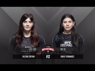 Helena crevar vs emily fernandez ufc fight pass invitational 4