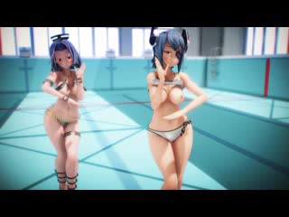 Mmd r 18 tenryu & tatsuta luvoratorrrrry erotic version author 000