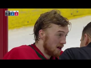 Mackenzie blackwood, man gotta love this dude @njdevils njdevils