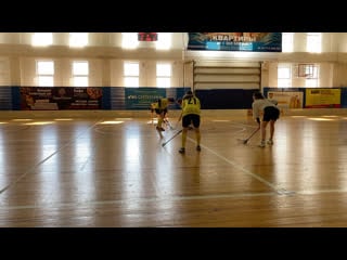 Live karelian girls floorball challenge